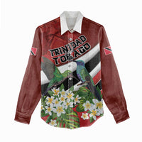 Personalized Trinidad and Tobago Women Casual Shirt Cairi Land of the Humming Bird - Wonder Print Shop