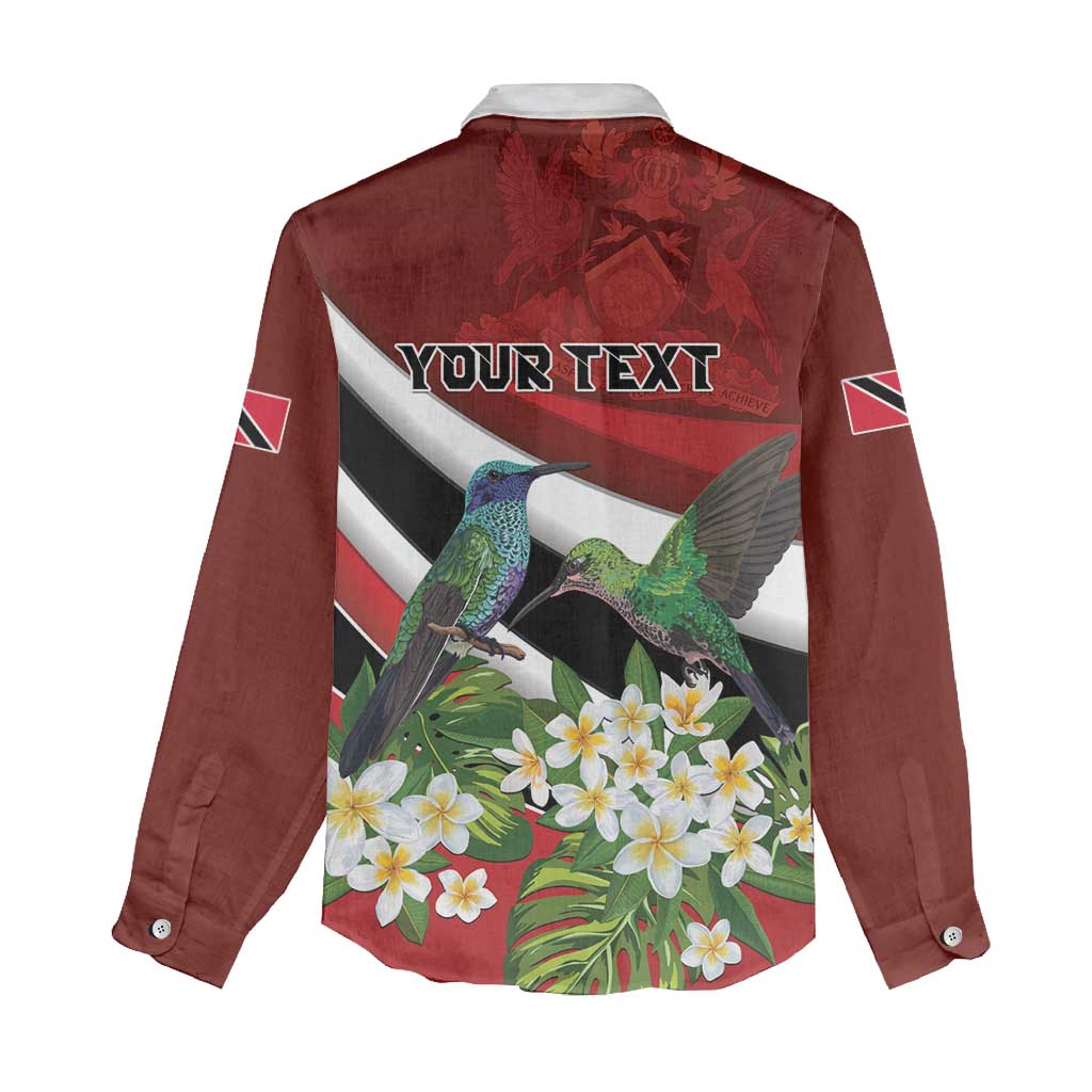 Personalized Trinidad and Tobago Women Casual Shirt Cairi Land of the Humming Bird - Wonder Print Shop