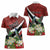 Personalized Trinidad and Tobago Women Polo Shirt Cairi Land of the Humming Bird - Wonder Print Shop