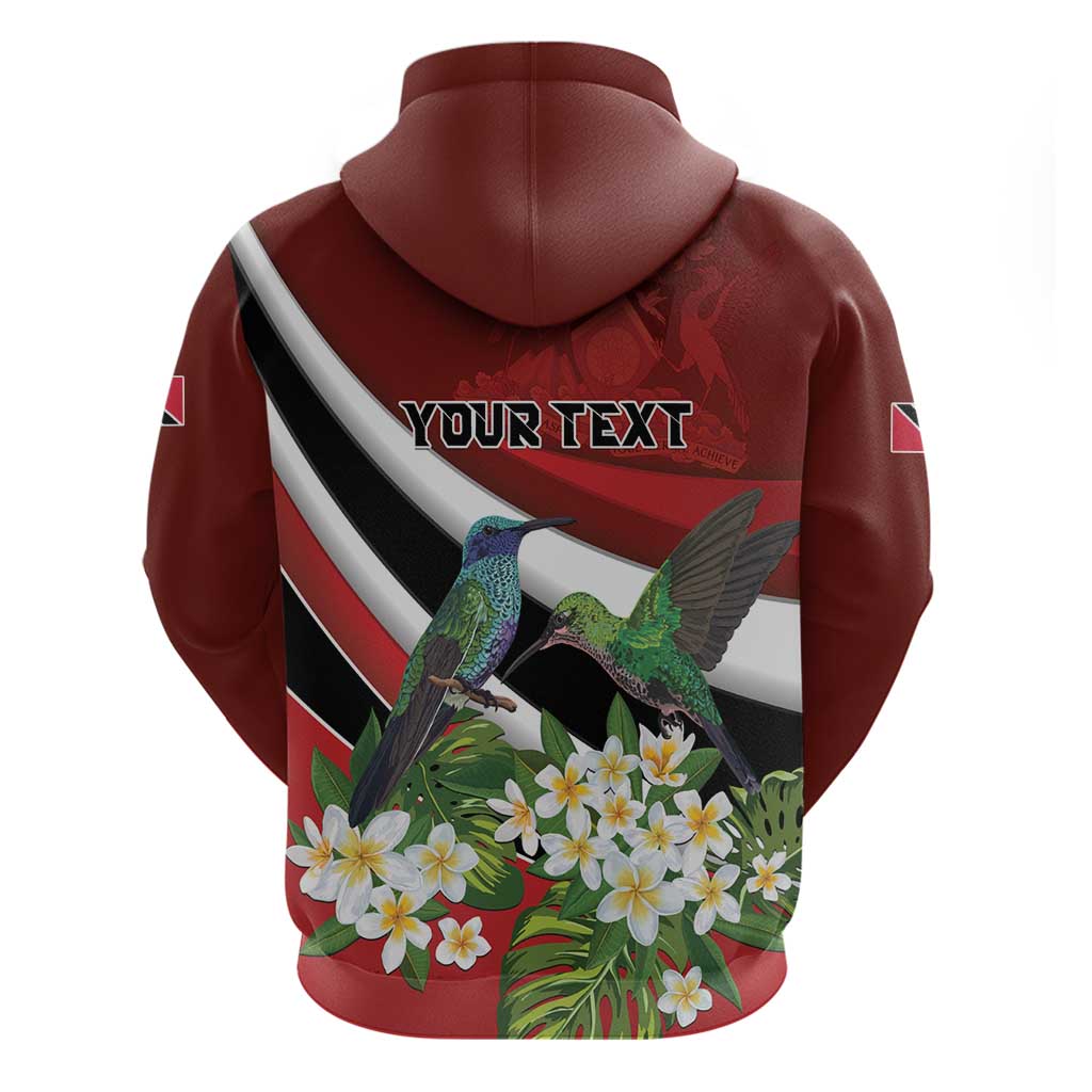 Personalized Trinidad and Tobago Zip Hoodie Cairi Land of the Humming Bird - Wonder Print Shop
