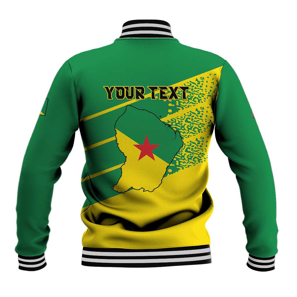 Personalized French Guiana Baseball Jacket Lagwiyann In My Heart - Wonder Print Shop