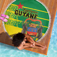 French Guiana Beach Blanket Lagwiyann In My Heart - Wonder Print Shop