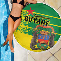 French Guiana Beach Blanket Lagwiyann In My Heart - Wonder Print Shop