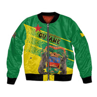 Personalized French Guiana Bomber Jacket Lagwiyann In My Heart - Wonder Print Shop