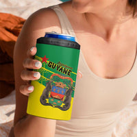 Personalized French Guiana 4 in 1 Can Cooler Tumbler Lagwiyann In My Heart - Wonder Print Shop