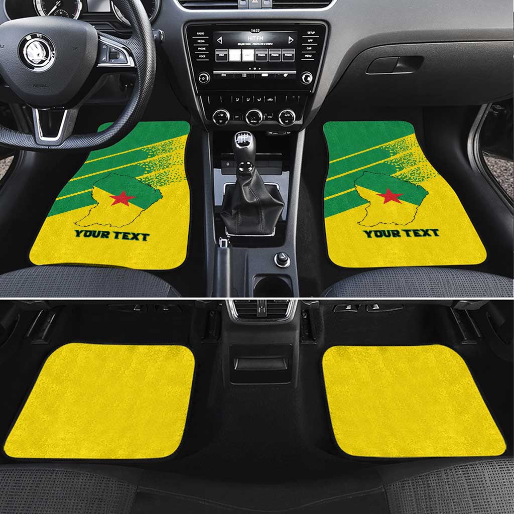 French Guiana Car Mats Lagwiyann In My Heart - Wonder Print Shop