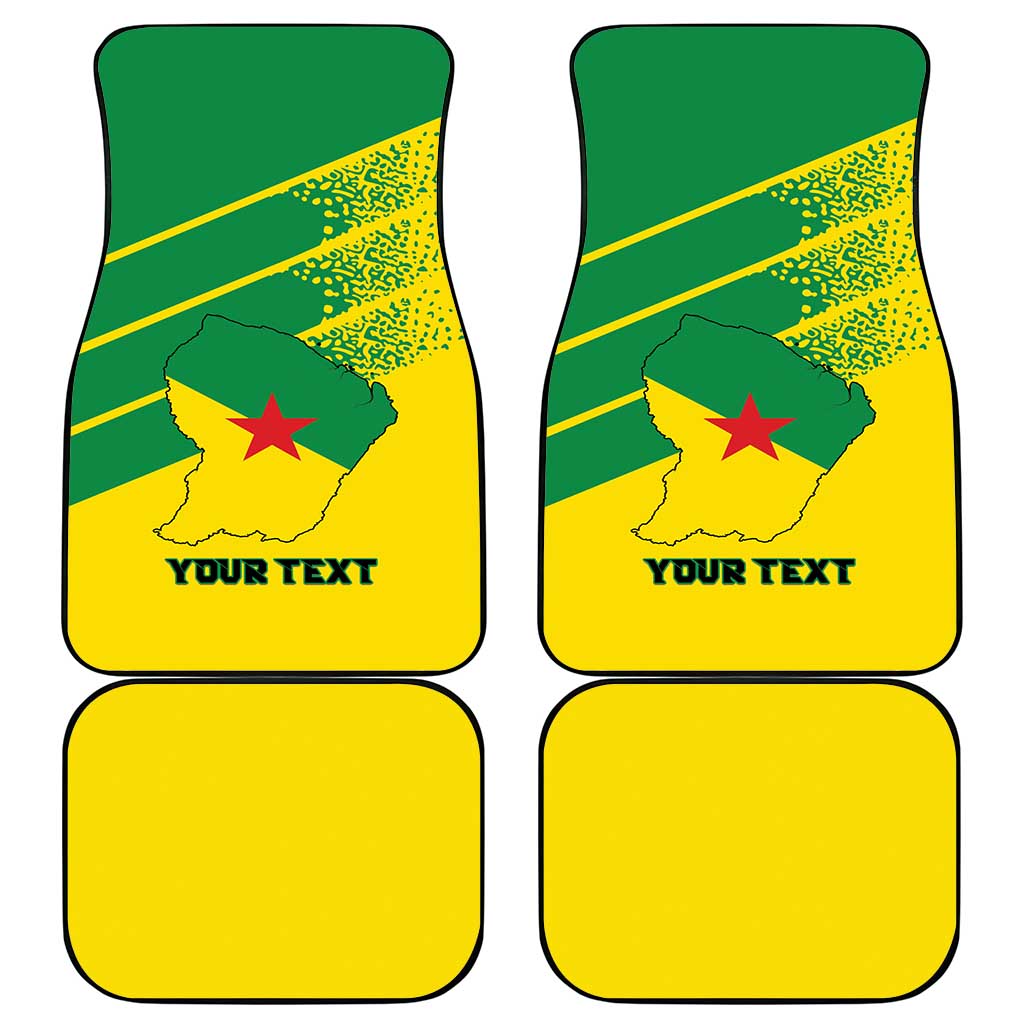 French Guiana Car Mats Lagwiyann In My Heart - Wonder Print Shop