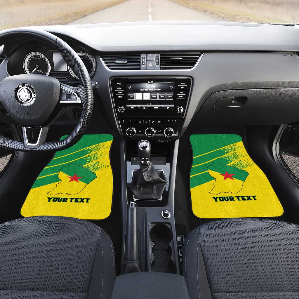 French Guiana Car Mats Lagwiyann In My Heart - Wonder Print Shop