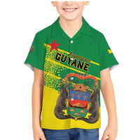 Personalized French Guiana Family Matching Mermaid Dress and Hawaiian Shirt Lagwiyann In My Heart - Wonder Print Shop