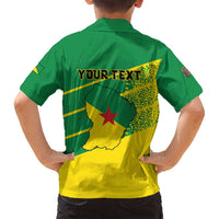 Personalized French Guiana Family Matching Puletasi and Hawaiian Shirt Lagwiyann In My Heart - Wonder Print Shop