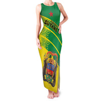 Personalized French Guiana Family Matching Tank Maxi Dress and Hawaiian Shirt Lagwiyann In My Heart - Wonder Print Shop
