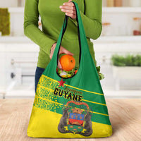 French Guiana Grocery Bag Lagwiyann In My Heart - Wonder Print Shop
