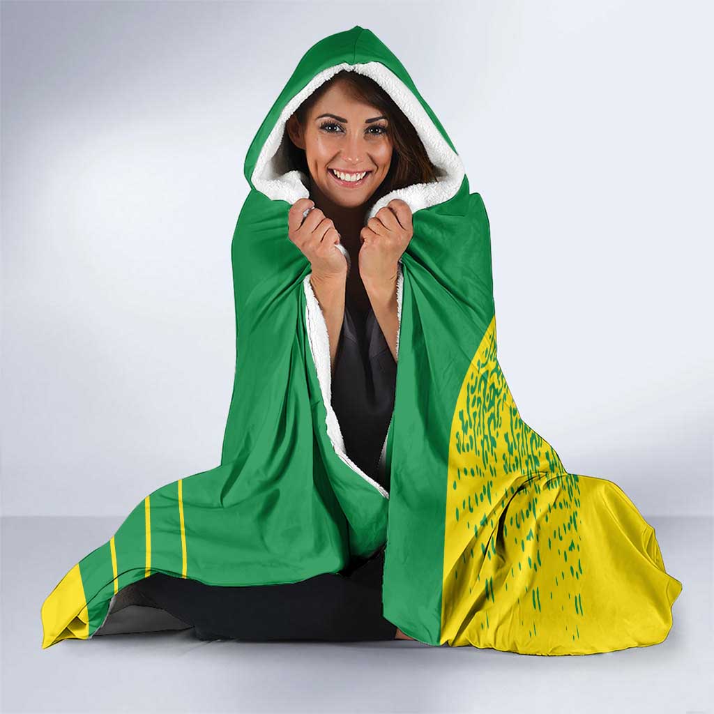 French Guiana Hooded Blanket Lagwiyann In My Heart - Wonder Print Shop
