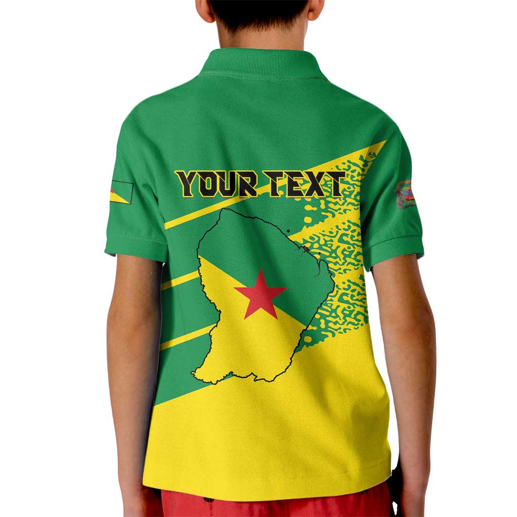 Personalized French Guiana Kid Polo Shirt Lagwiyann In My Heart - Wonder Print Shop