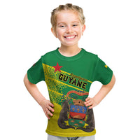 Personalized French Guiana Kid T Shirt Lagwiyann In My Heart - Wonder Print Shop