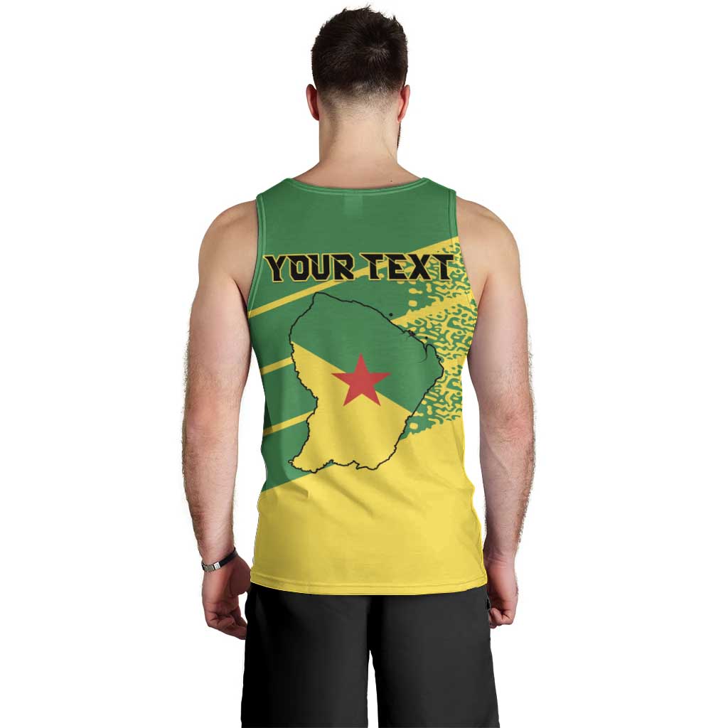 Personalized French Guiana Men Tank Top Lagwiyann In My Heart - Wonder Print Shop