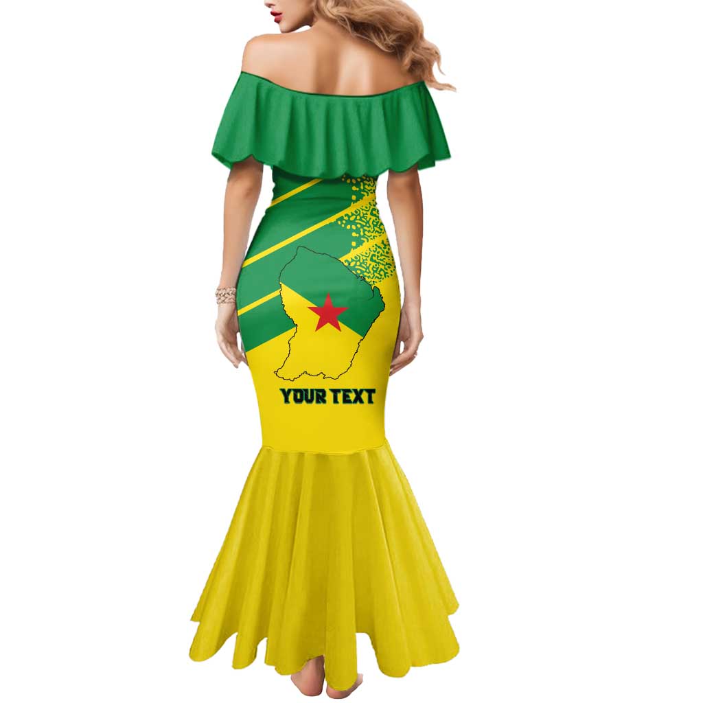 Personalized French Guiana Mermaid Dress Lagwiyann In My Heart - Wonder Print Shop