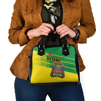 French Guiana Shoulder Handbag Lagwiyann In My Heart - Wonder Print Shop