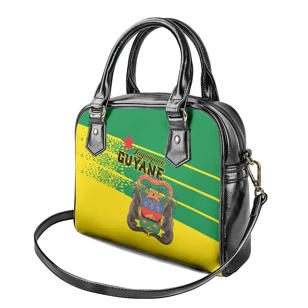 French Guiana Shoulder Handbag Lagwiyann In My Heart - Wonder Print Shop