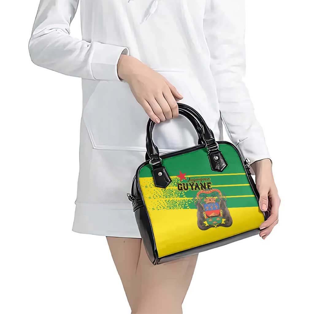French Guiana Shoulder Handbag Lagwiyann In My Heart - Wonder Print Shop
