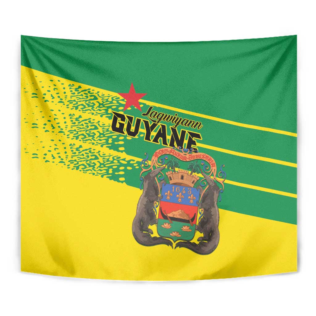 French Guiana Tapestry Lagwiyann In My Heart - Wonder Print Shop