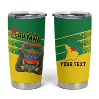 Personalized French Guiana Tumbler Cup Lagwiyann In My Heart - Wonder Print Shop