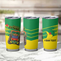 Personalized French Guiana Tumbler Cup Lagwiyann In My Heart - Wonder Print Shop