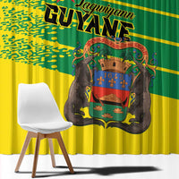 French Guiana Window Curtain Lagwiyann In My Heart - Wonder Print Shop
