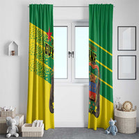 French Guiana Window Curtain Lagwiyann In My Heart - Wonder Print Shop