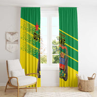 French Guiana Window Curtain Lagwiyann In My Heart - Wonder Print Shop