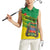 Personalized French Guiana Women Sleeveless Polo Shirt Lagwiyann In My Heart - Wonder Print Shop