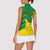 Personalized French Guiana Women Sleeveless Polo Shirt Lagwiyann In My Heart - Wonder Print Shop