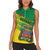 Personalized French Guiana Women Sleeveless Polo Shirt Lagwiyann In My Heart - Wonder Print Shop