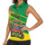 Personalized French Guiana Women Sleeveless Polo Shirt Lagwiyann In My Heart - Wonder Print Shop