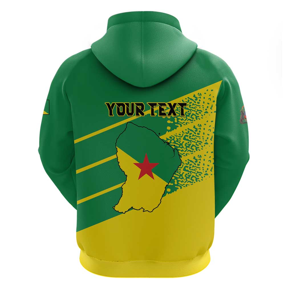 Personalized French Guiana Zip Hoodie Lagwiyann In My Heart - Wonder Print Shop