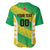 Custom French Guiana Football Baseball Jersey Go Les Yana Dokos - Wonder Print Shop