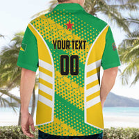 Custom French Guiana Football Hawaiian Shirt Go Les Yana Dokos - Wonder Print Shop