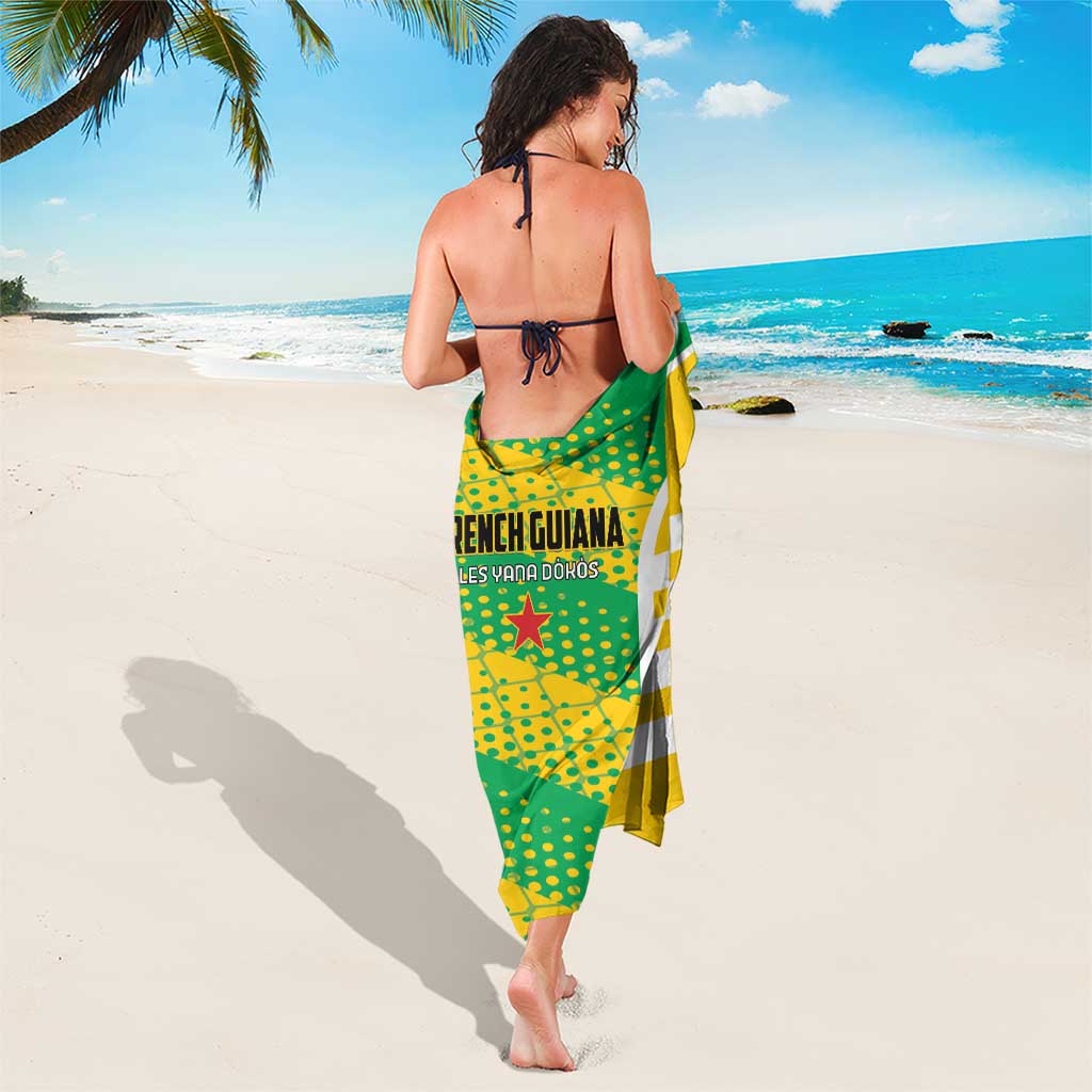 French Guiana Football Sarong Go Les Yana Dokos - Wonder Print Shop