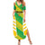 Custom French Guiana Football Summer Maxi Dress Go Les Yana Dokos - Wonder Print Shop