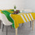 French Guiana Football Tablecloth Go Les Yana Dokos - Wonder Print Shop