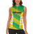 Custom French Guiana Football Women Sleeveless Polo Shirt Go Les Yana Dokos - Wonder Print Shop