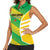 Custom French Guiana Football Women Sleeveless Polo Shirt Go Les Yana Dokos - Wonder Print Shop