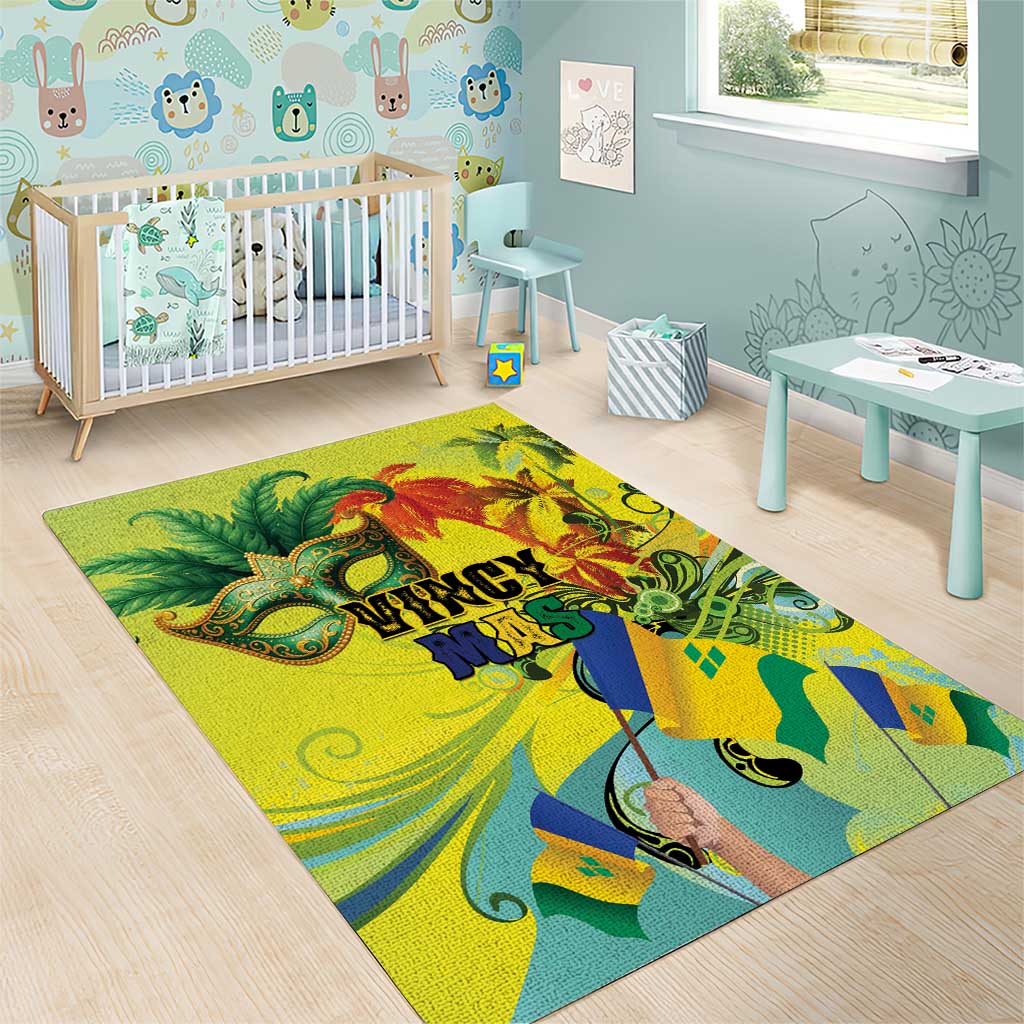 Vincy Mas Area Rug The Caribbean Hottest Carnival - Wonder Print Shop