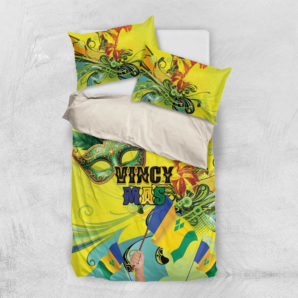 Vincy Mas Bedding Set The Caribbean Hottest Carnival - Wonder Print Shop
