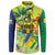 Personalized Vincy Mas Button Sweatshirt The Caribbean Hottest Carnival - Wonder Print Shop