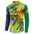 Personalized Vincy Mas Button Sweatshirt The Caribbean Hottest Carnival - Wonder Print Shop