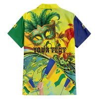 Personalized Vincy Mas Family Matching Long Sleeve Bodycon Dress and Hawaiian Shirt The Caribbean Hottest Carnival - Wonder Print Shop