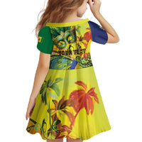 Personalized Vincy Mas Family Matching Tank Maxi Dress and Hawaiian Shirt The Caribbean Hottest Carnival - Wonder Print Shop