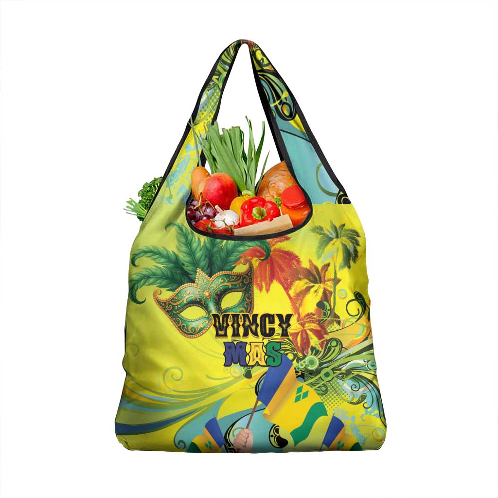 Vincy Mas Grocery Bag The Caribbean Hottest Carnival - Wonder Print Shop