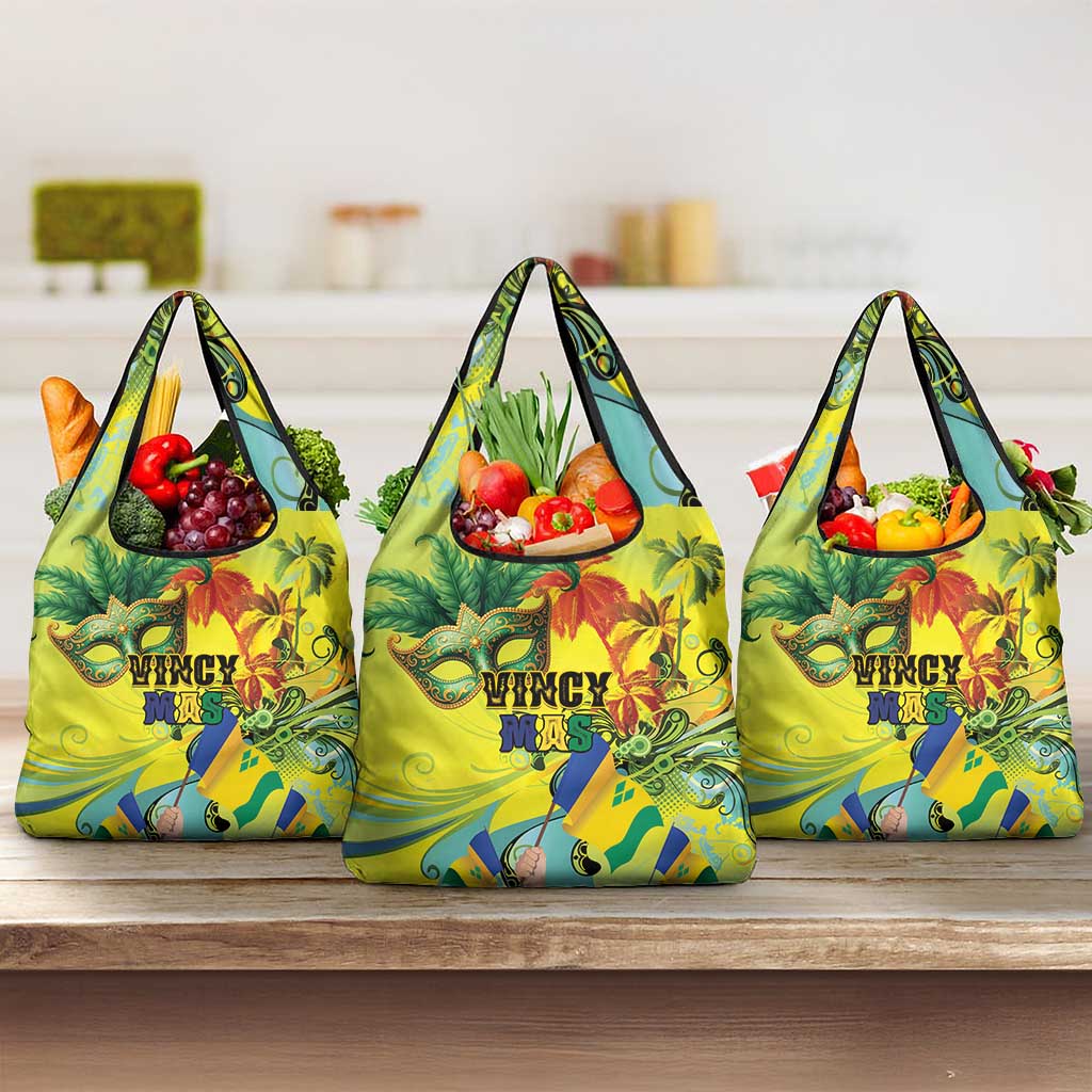 Vincy Mas Grocery Bag The Caribbean Hottest Carnival - Wonder Print Shop